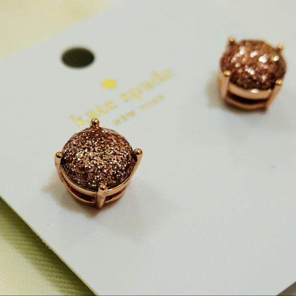 Kate Spade Gumdrop Glitter Studs - Picture 2 of 4